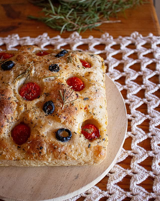Focaccia de tomate
